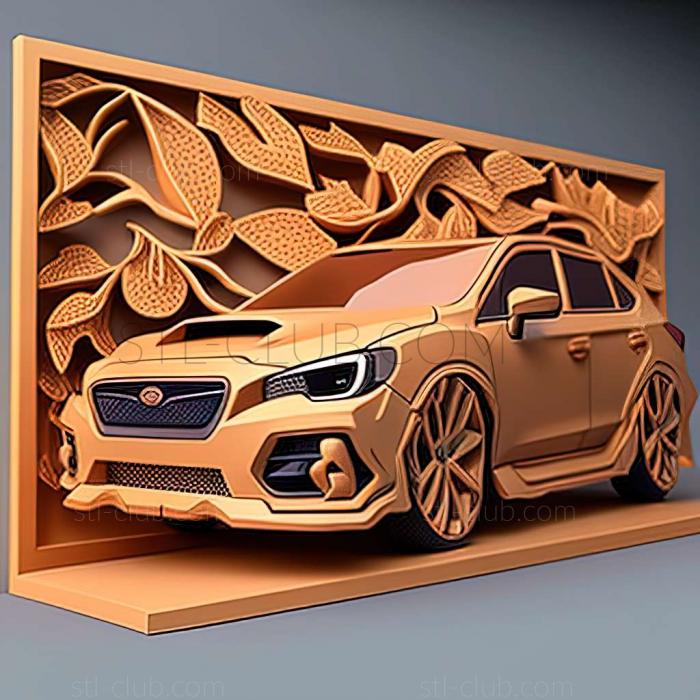 3D model Subaru Levorg (STL)